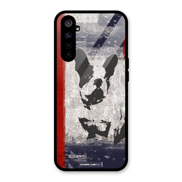 Bull Dog Glass Back Case for Realme 6