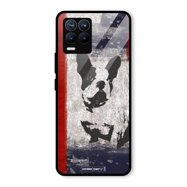 Bull Dog Glass Back Case for Realme 8 Pro