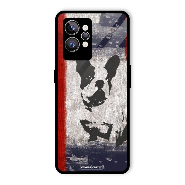 Bull Dog Glass Back Case for Realme GT2 Pro