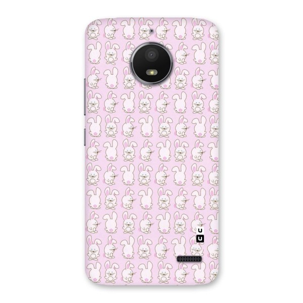 Bunny Cute Back Case for Moto E4