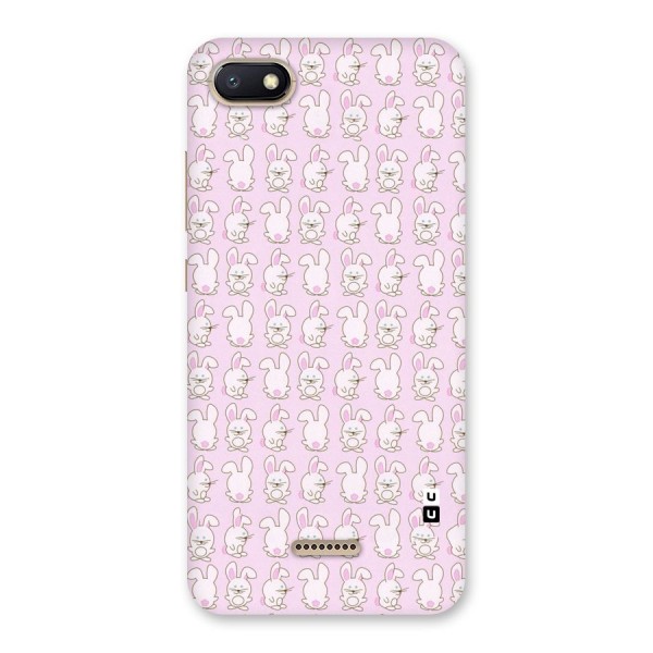 Bunny Cute Back Case for Redmi 6A