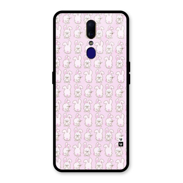 Bunny Cute Glass Back Case for Oppo F11