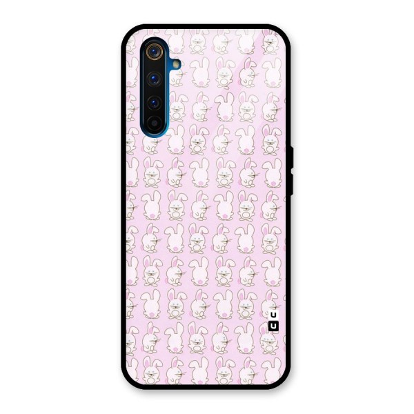 Bunny Cute Glass Back Case for Realme 6 Pro