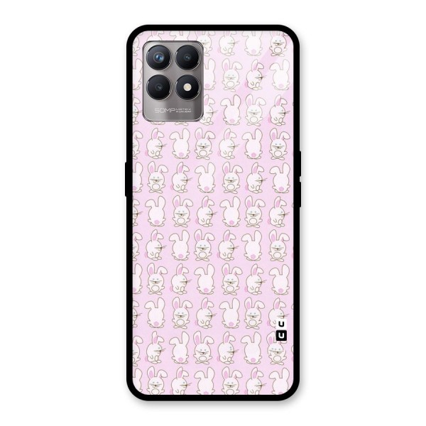 Bunny Cute Glass Back Case for Realme 8i