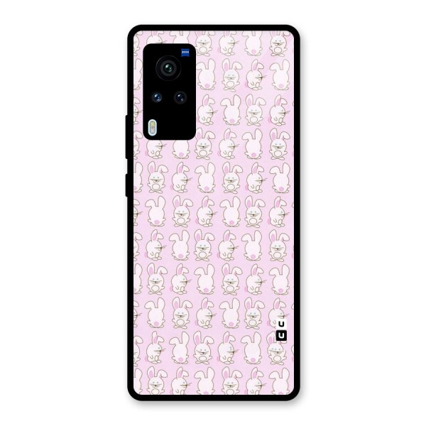 Bunny Cute Glass Back Case for Vivo X60 Pro