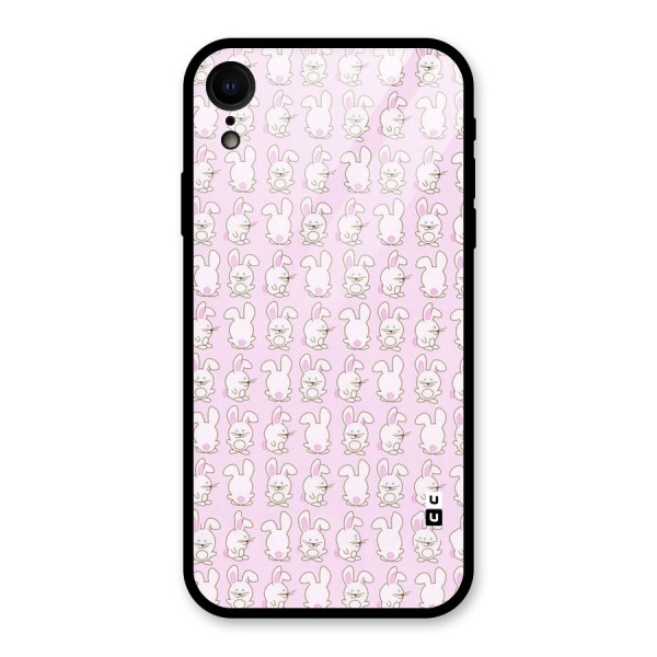 Bunny Cute Glass Back Case for XR