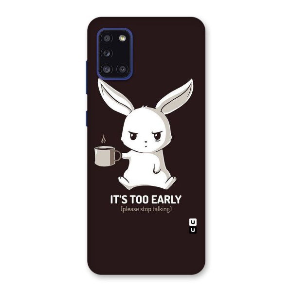 Bunny Early Back Case for Galaxy A31