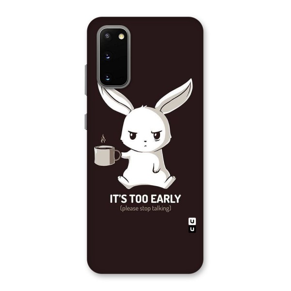 Bunny Early Back Case for Galaxy S20