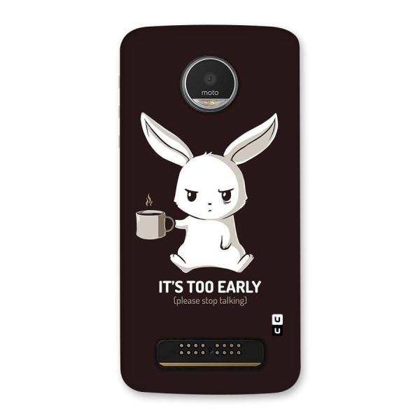 Bunny Early Back Case for Moto Z Play