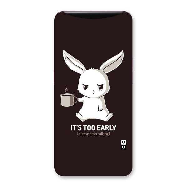 Bunny Early Back Case for Oppo Find X