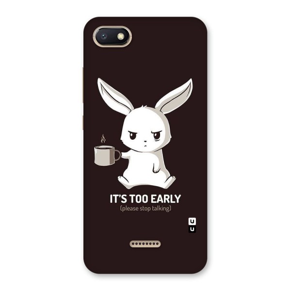 Bunny Early Back Case for Redmi 6A