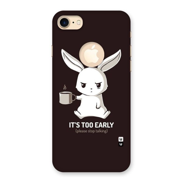 Bunny Early Back Case for iPhone 8 Logo Cut