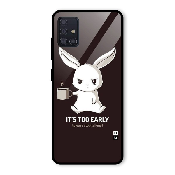 Bunny Early Glass Back Case for Galaxy A51