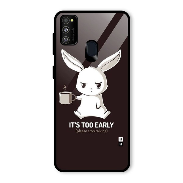 Bunny Early Glass Back Case for Galaxy M21