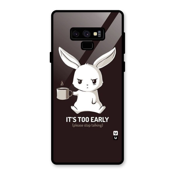 Bunny Early Glass Back Case for Galaxy Note 9