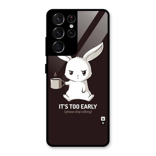 Bunny Early Glass Back Case for Galaxy S21 Ultra 5G