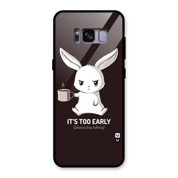 Bunny Early Glass Back Case for Galaxy S8