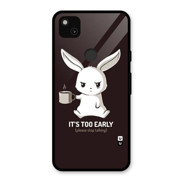 Bunny Early Glass Back Case for Google Pixel 4a
