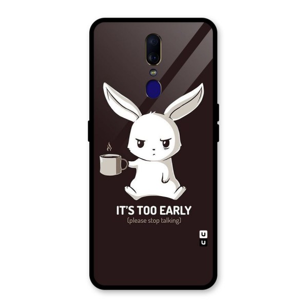 Bunny Early Glass Back Case for Oppo F11