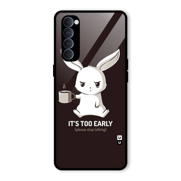 Bunny Early Glass Back Case for Oppo Reno4 Pro