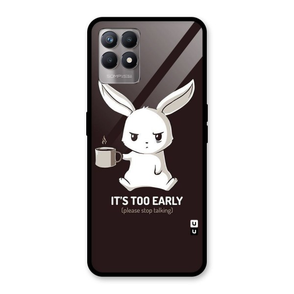 Bunny Early Glass Back Case for Realme 8i