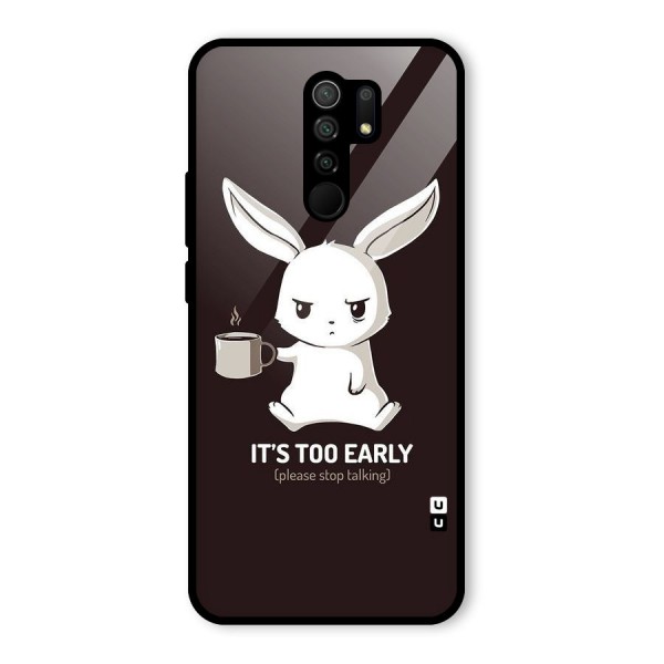 Bunny Early Glass Back Case for Redmi 9 Prime