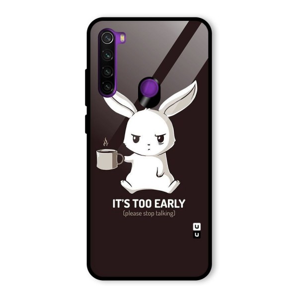 Bunny Early Glass Back Case for Redmi Note 8