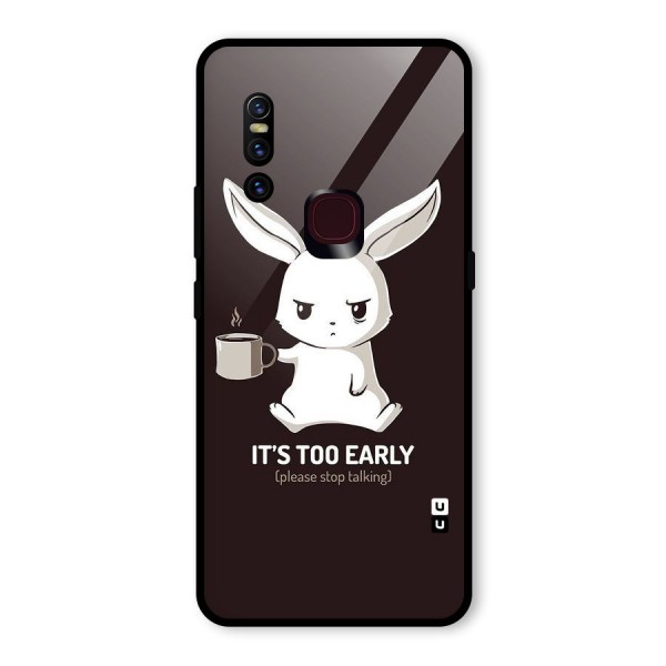 Bunny Early Glass Back Case for Vivo V15