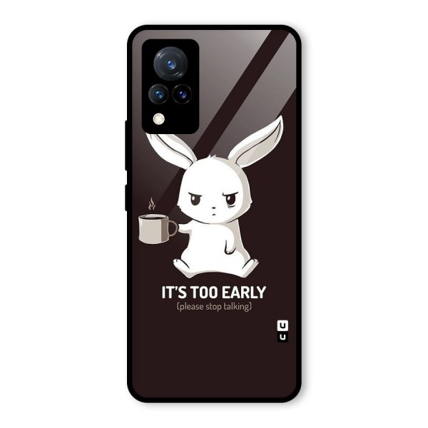 Bunny Early Glass Back Case for Vivo V21 5G