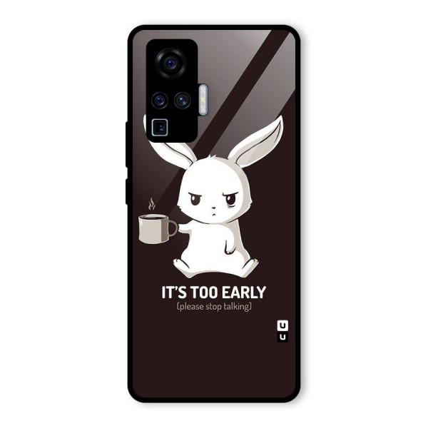 Bunny Early Glass Back Case for Vivo X50 Pro