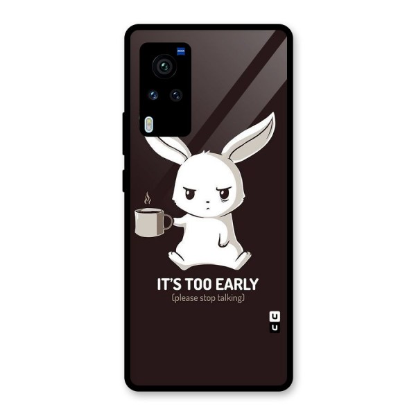 Bunny Early Glass Back Case for Vivo X60 Pro