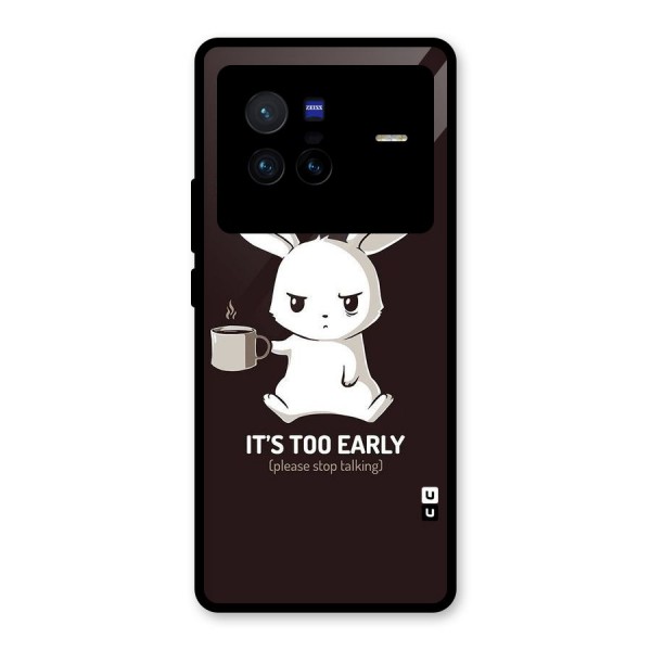 Bunny Early Glass Back Case for Vivo X80