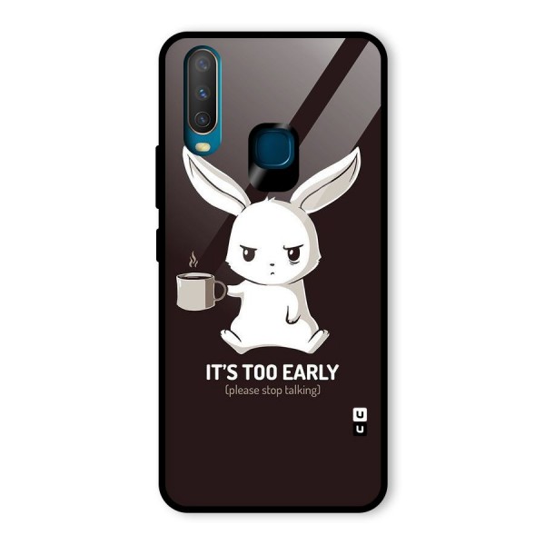 Bunny Early Glass Back Case for Vivo Y12