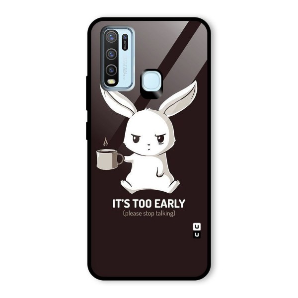 Bunny Early Glass Back Case for Vivo Y50