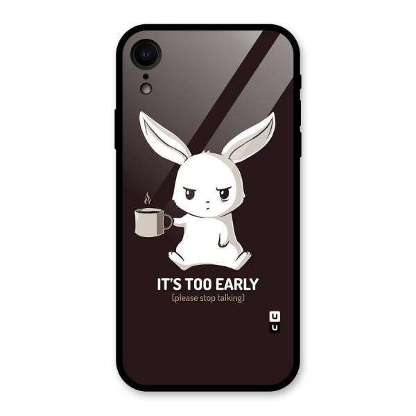 Bunny Early Glass Back Case for XR