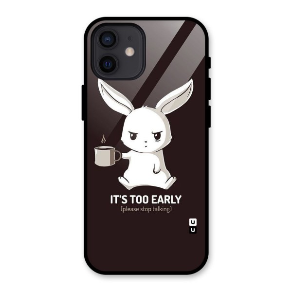 Bunny Early Glass Back Case for iPhone 12