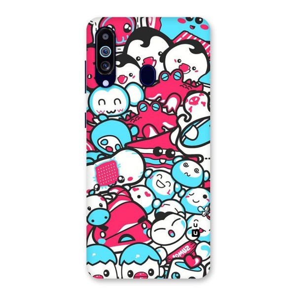 Bunny Quirk Back Case for Galaxy A60