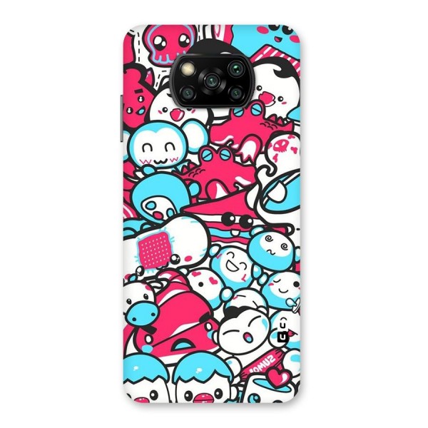 Bunny Quirk Back Case for Poco X3