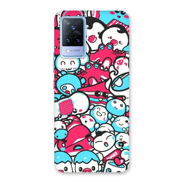 Bunny Quirk Back Case for Vivo V21 5G