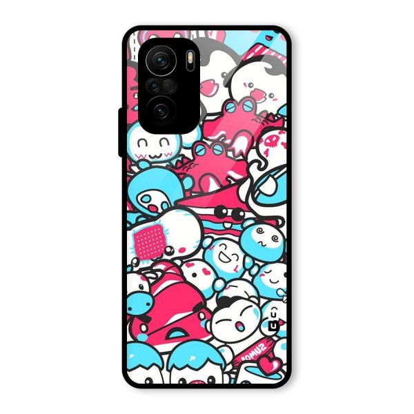 Bunny Quirk Glass Back Case for Mi 11x