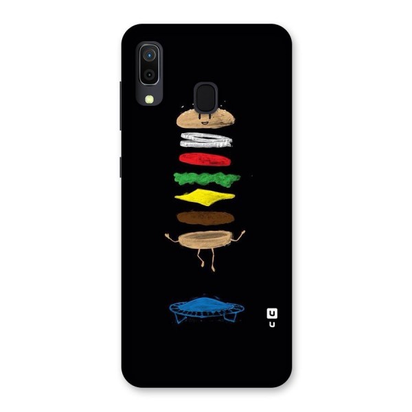 Burger Jump Back Case for Galaxy A20