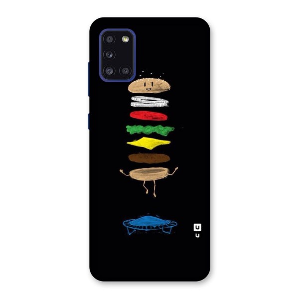 Burger Jump Back Case for Galaxy A31