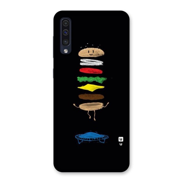 Burger Jump Back Case for Galaxy A50s