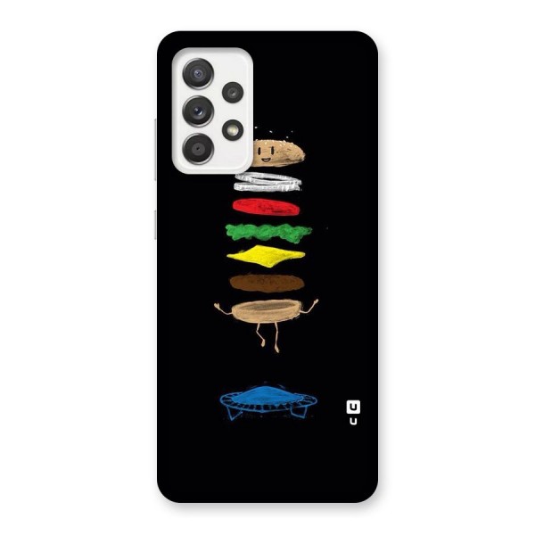 Burger Jump Back Case for Galaxy A52