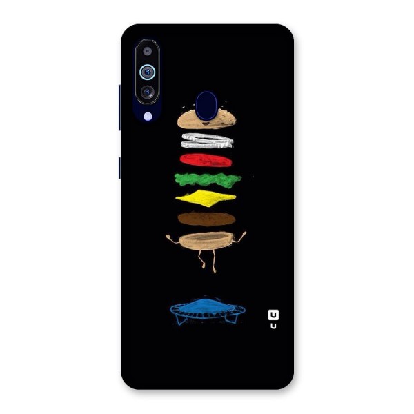 Burger Jump Back Case for Galaxy A60