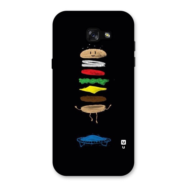 Burger Jump Back Case for Galaxy A7 (2017)