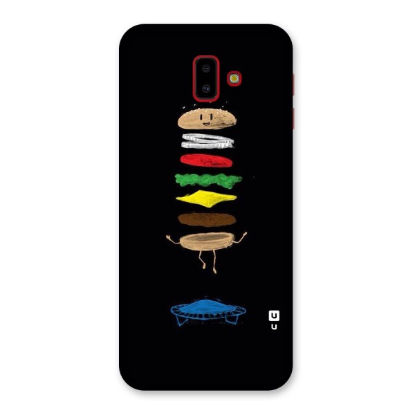 Burger Jump Back Case for Galaxy J6 Plus