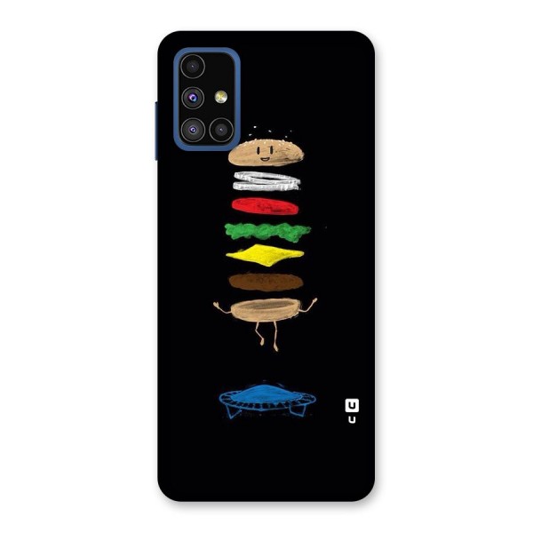 Burger Jump Back Case for Galaxy M51