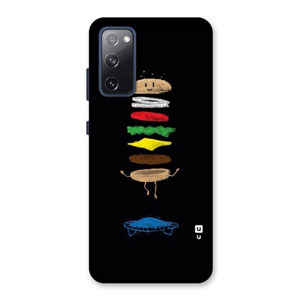 Burger Jump Back Case for Galaxy S20 FE