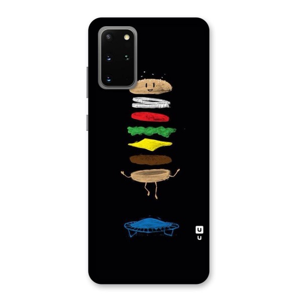 Burger Jump Back Case for Galaxy S20 Plus